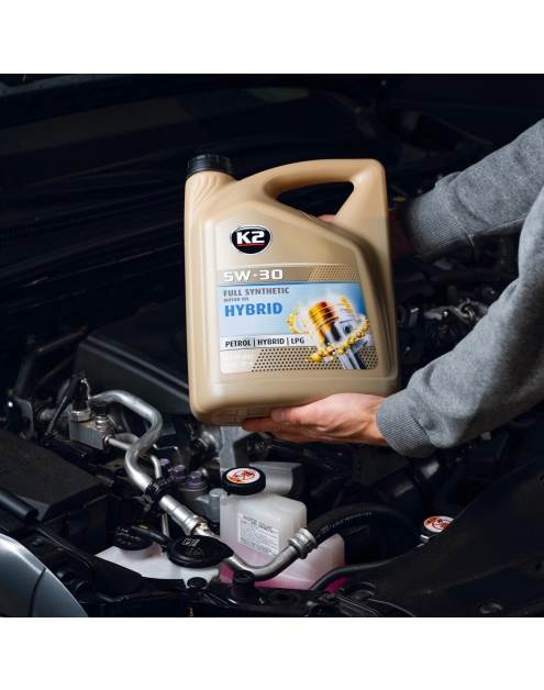 Zdjęcie: Olej silnikowy 5W-30 Hybrid 5 L K2