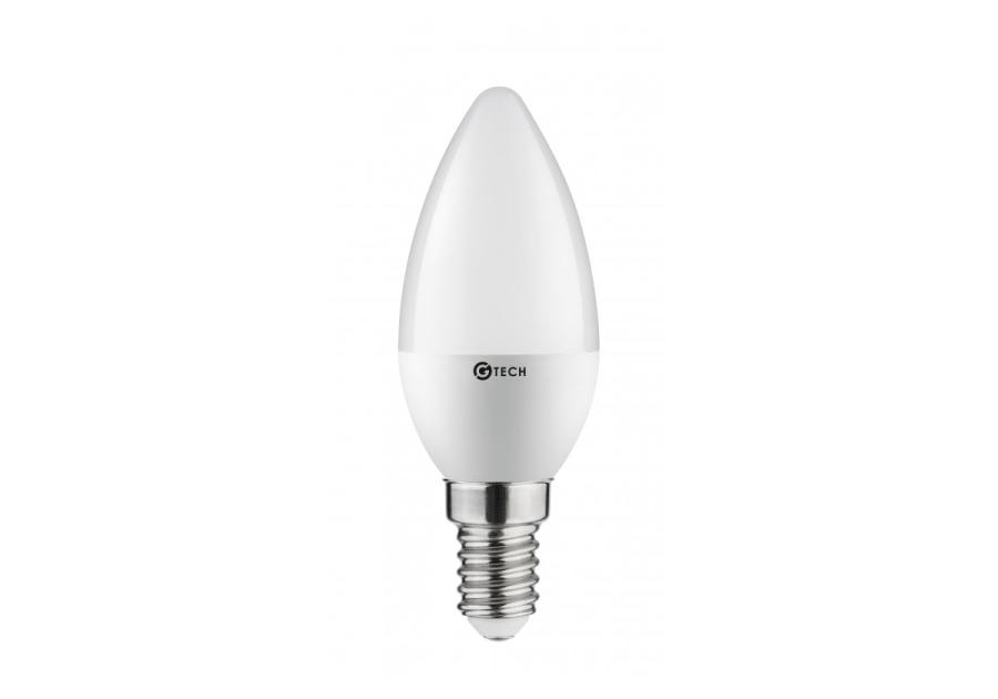 Zdjęcie: Żarówka LED, C30, E14, 6,0W, 520lm, 4000K G-TECH