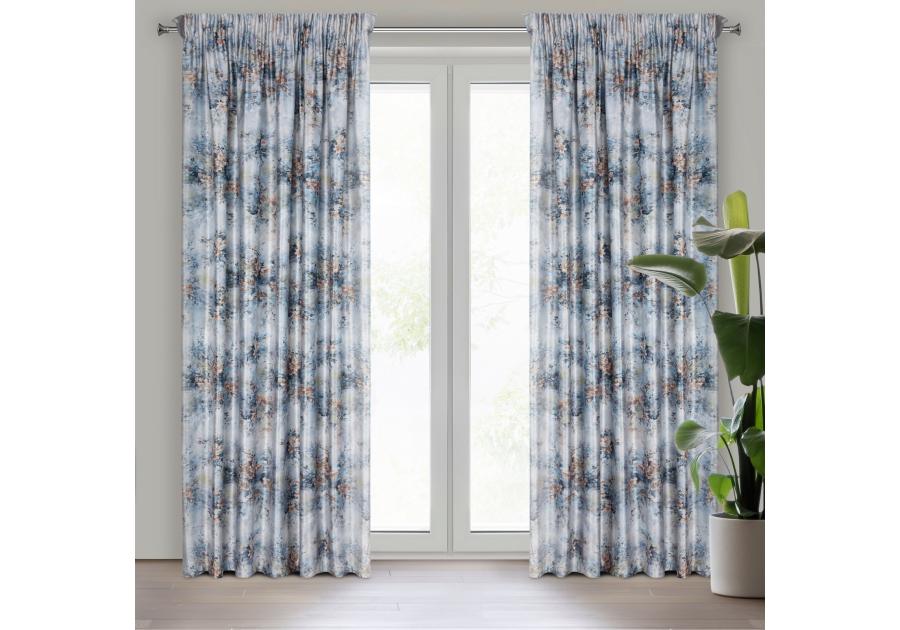 Zdjęcie: Zasłona gotowa Marisa na taśmie 140x270 cm szary EUROFIRANY