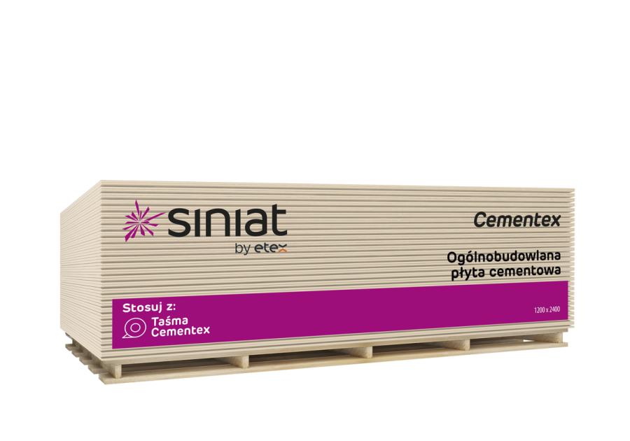 Zdjęcie: Płyta cementowa 3,5x1200x2400 mm Cementex SINIAT