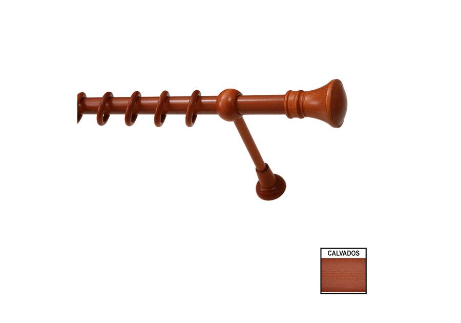 Zdjęcie: Karnisz pojedynczy Helios 240 cm calvados KARWEL