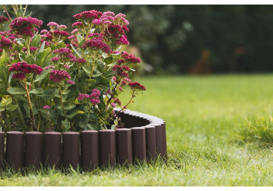 Zdjęcie: Palisada ogrodowa 3D 27x220 cm brąz STELLA GREEN