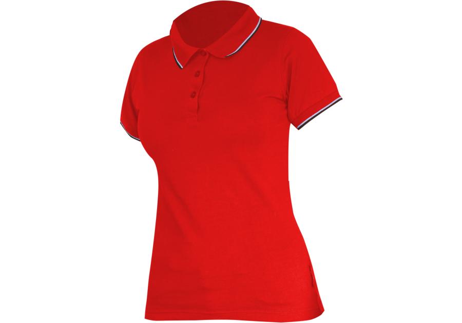 Zdjęcie: Koszulka Polo damska 190g/m2, czerwona, M, CE, LAHTI PRO