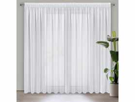 Firana gotowa Elpidia na taśmie 350x250 cm biały EUROFIRANY