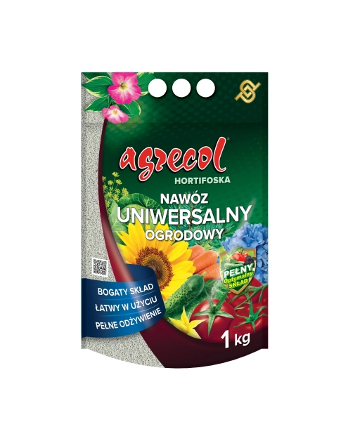 Zdjęcie: Nawóz uniwersalny, ogrodowy Hortifoska 1 kg AGRECOL