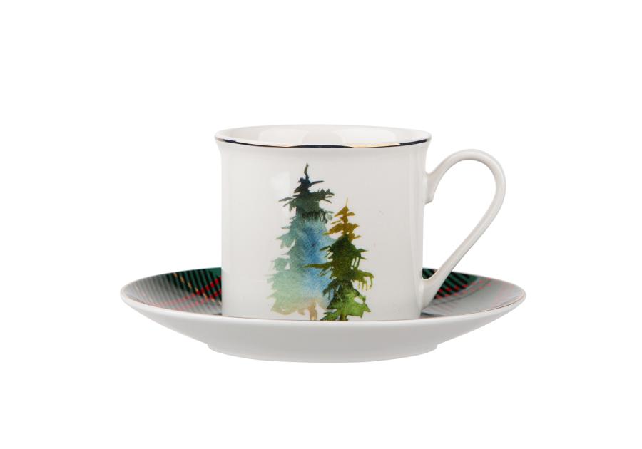 Zdjęcie: Filiżanka 200 ml Winter Forest ze spodkiem ALTOM DESIGN