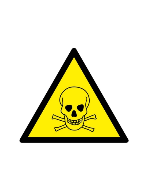 Zdjęcie: Oznaczenie "Substancja toksyczna" 21x21 cm METRO