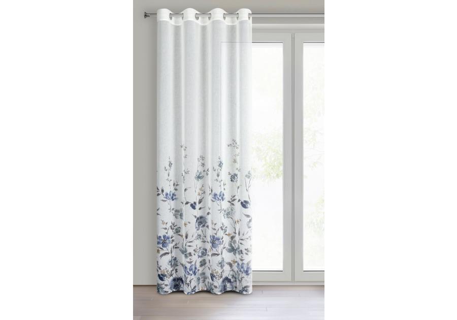 Zdjęcie: Zasłona gotowa Kalia 140x250 cm biały EUROFIRANY