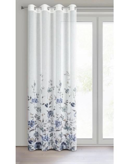 Zdjęcie: Zasłona gotowa Kalia 140x250 cm biały EUROFIRANY