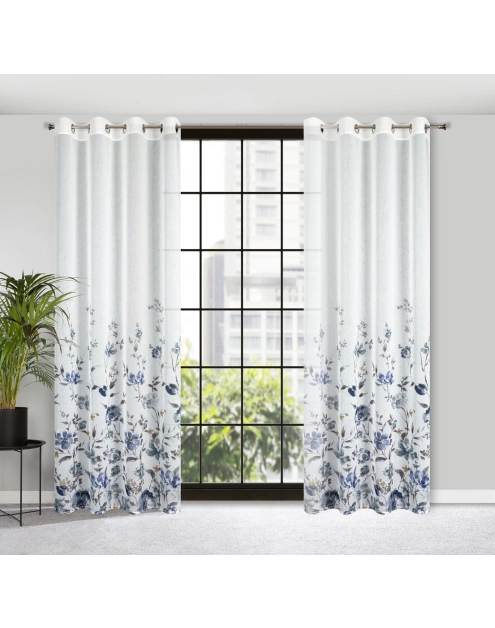 Zdjęcie: Zasłona gotowa Kalia 140x250 cm biały EUROFIRANY