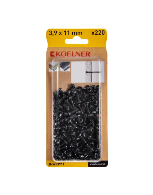 Zdjęcie: Wkręty samowiercące 3,9x11 mm 220 szt. KOELNER