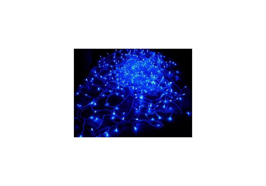 Zdjęcie: Kurtyna choinkowa LED 100 lampek niebieska 4,2 m VOLTENO