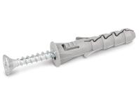 Zdjęcie: Kołek rozporowy FIX z kołnierzem 6x30 mm z wkrętem 3,5x40 mm 15 szt. RAWLPLUG