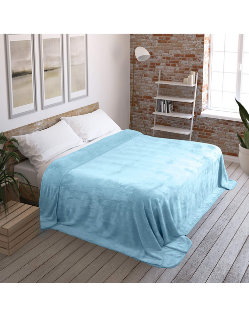 Zdjęcie: Koc Tyler babyblue 70x150 cm AMELIA HOME