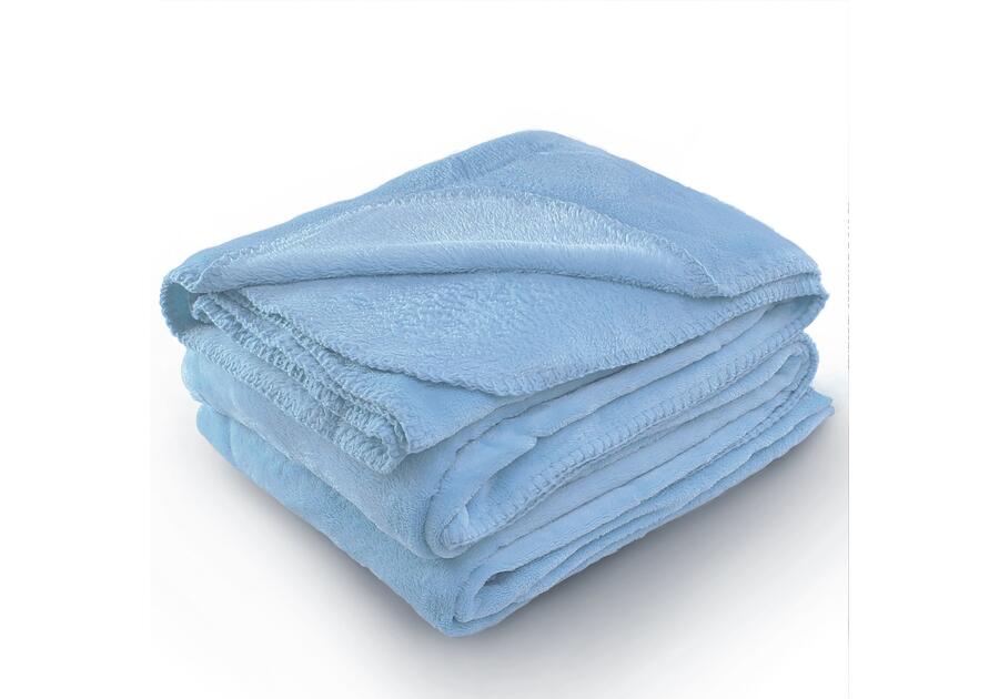 Zdjęcie: Koc Tyler babyblue 70x150 cm AMELIA HOME