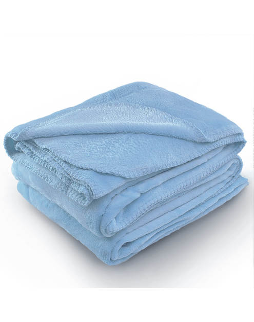 Zdjęcie: Koc Tyler babyblue 70x150 cm AMELIA HOME