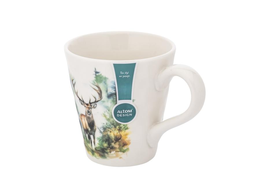 Zdjęcie: Kubek stożek 480 ml dekoracja jeleń B ALTOM DESIGN