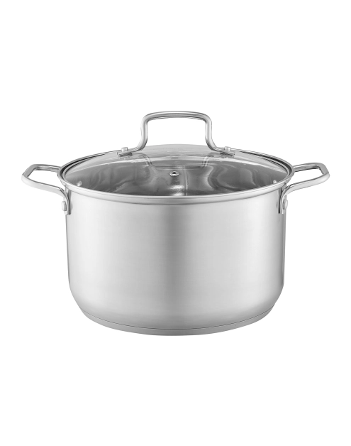 Zdjęcie: Garnek stalowy z pokrywką Hugo Plus 22 cm AMBITION