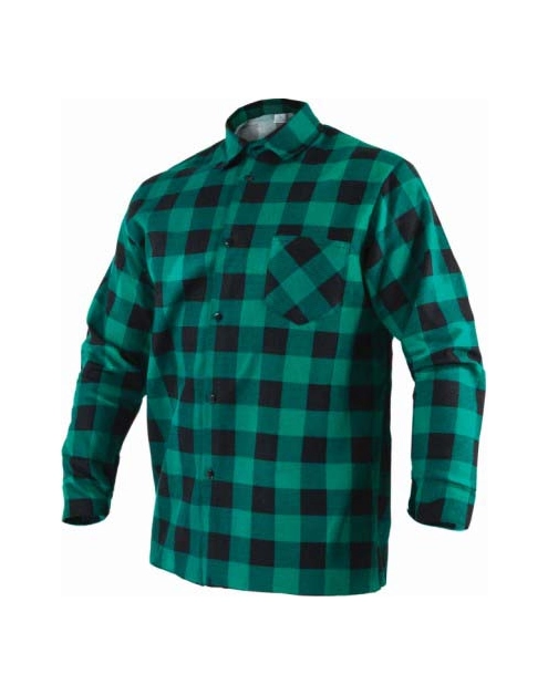 Zdjęcie: Koszula flanelowa Square zielona XL STALCO