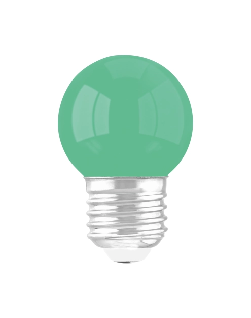Zdjęcie: Lampa z diodami LED Ulke LED E27 1 W barwa zielona STRUHM