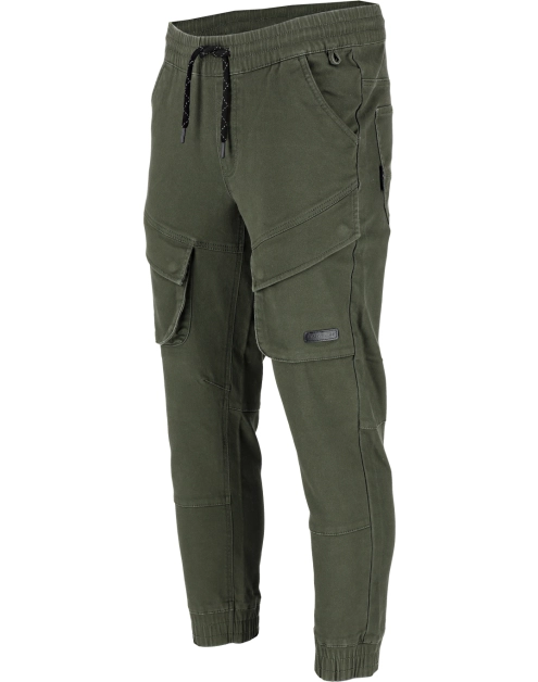 Zdjęcie: Spodnie joggery zielone stretch, "m", CE, LAHTI PRO