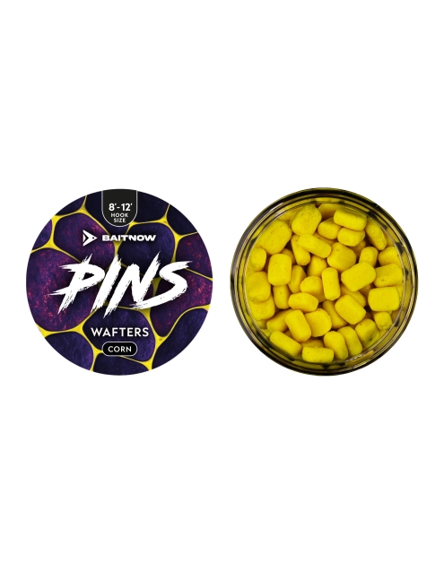 Zdjęcie: Przynęta wafters do method feeder Pins Corn 12 g BAITNOW