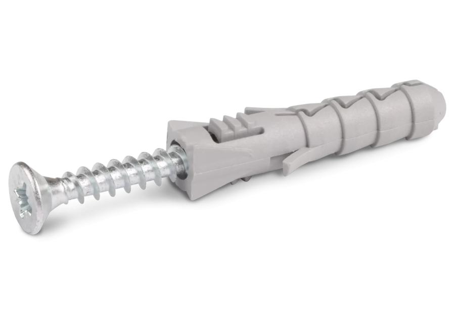 Zdjęcie: Kołek rozporowy FIX 8x40 mm z wkrętem 5,0x50 mm 100 szt. KOELNER