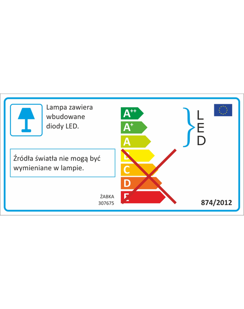 Zdjęcie: Lampka nocna  ŻARBKA LED 2,5W różowa POLUX