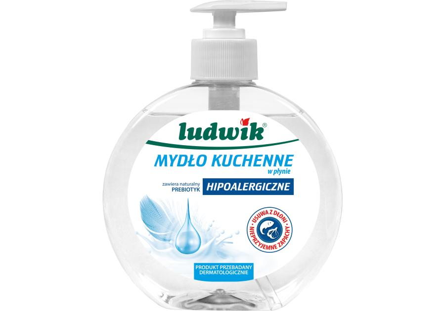 Zdjęcie: Mydło kuchenne w płynie hipoalergiczne 380 ml LUDWIK