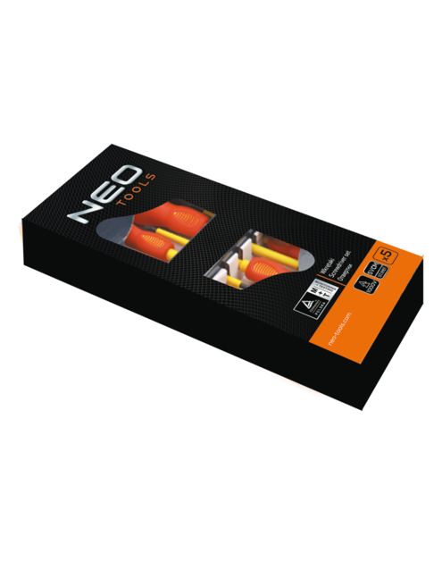 Zdjęcie: Wkrętaki 1000V, zestaw 5 sztuk, SvCm NEO