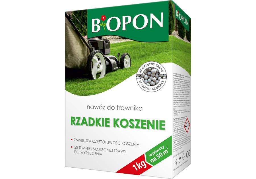 Zdjęcie: Preparat do trawnika rzadkie koszenie 1 kg BOPON