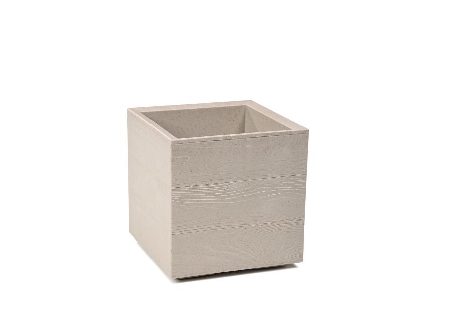 Zdjęcie: Kwietnik Karo 300x300x300 mm deska coffee, latte LAMELA