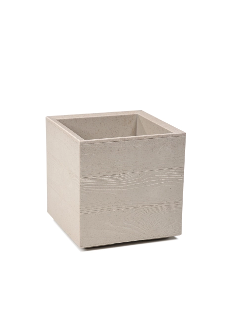 Zdjęcie: Kwietnik Karo 300x300x300 mm deska coffee, latte LAMELA