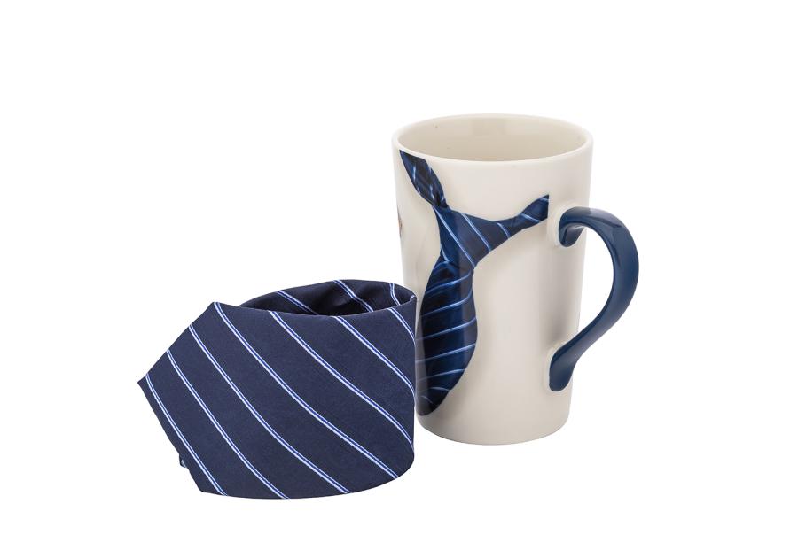 Zdjęcie: Zestaw kubek stożek wysoki 430 ml z krawatem ALTOM DESIGN