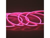 Zdjęcie: Pasek LED Neon silikon 12V 27 W 5 m różowy POLUX