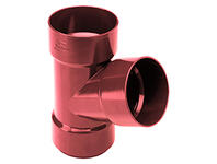 Zdjęcie: Trójnik dwukielichowy Kanion 90/90x67 mm cegła WAVIN