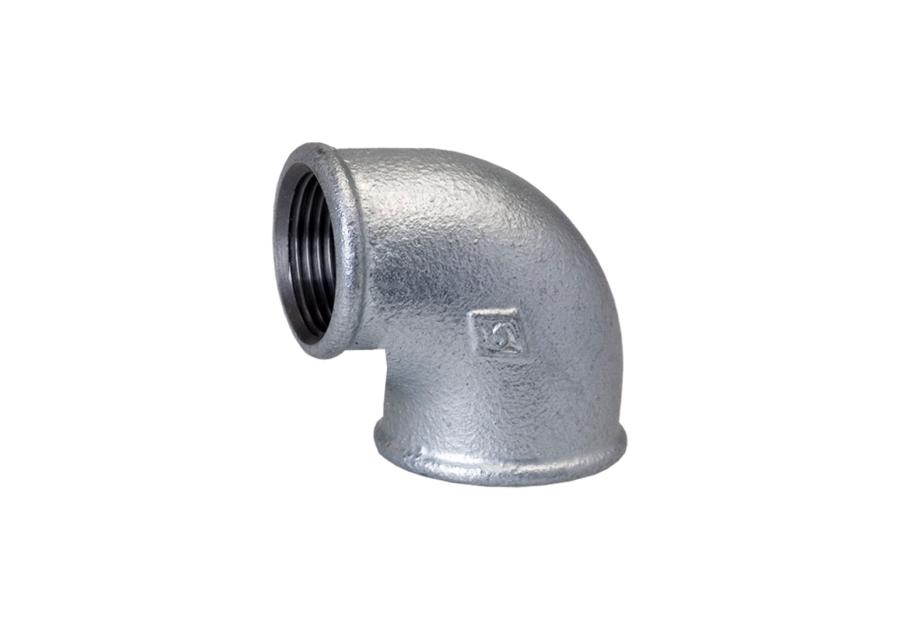 Zdjęcie: Kolano redukcyjne 90-1"x3/4" wew/wew ocynk DURO