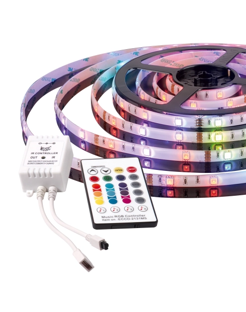 Zdjęcie: Muzyczna tasma Led Music stripe RGB 3 m IP65 ACTIVEJET