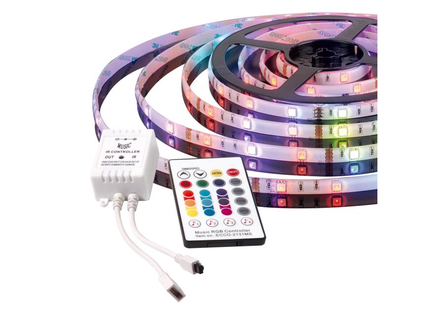 Zdjęcie: Muzyczna tasma Led Music stripe RGB 3 m IP65 ACTIVEJET