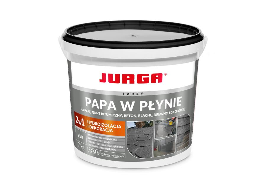 Zdjęcie: Papa w płynie, szary 7 kg JURGA