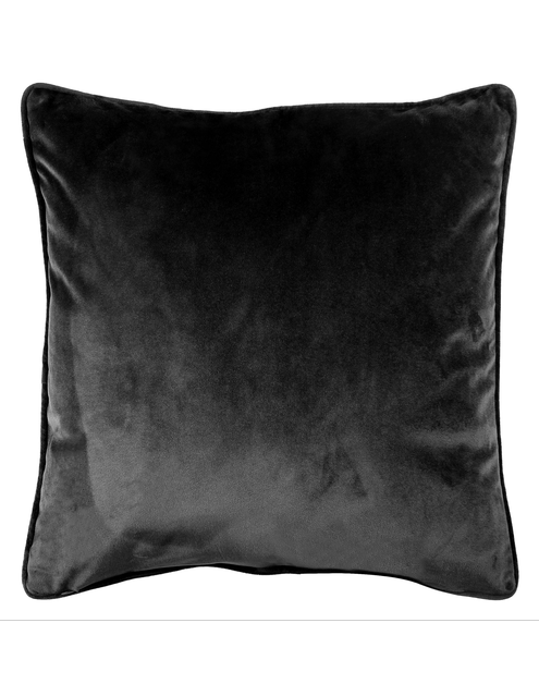 Zdjęcie: Poduszka Velvet 45x45 cm kolor czarny SPLENDID