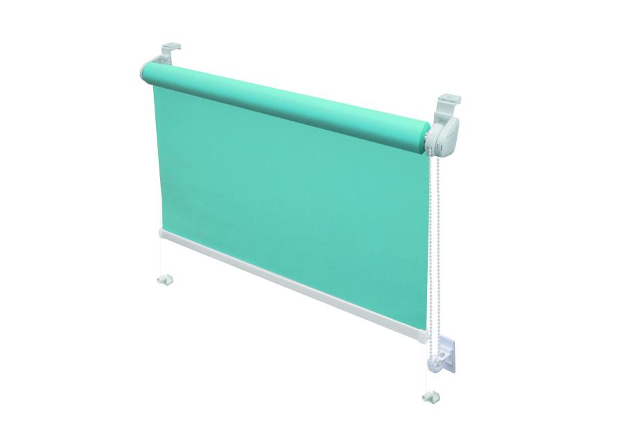 Zdjęcie: Roleta mini Royal 805 turkus 38x160 cm GARDINIA