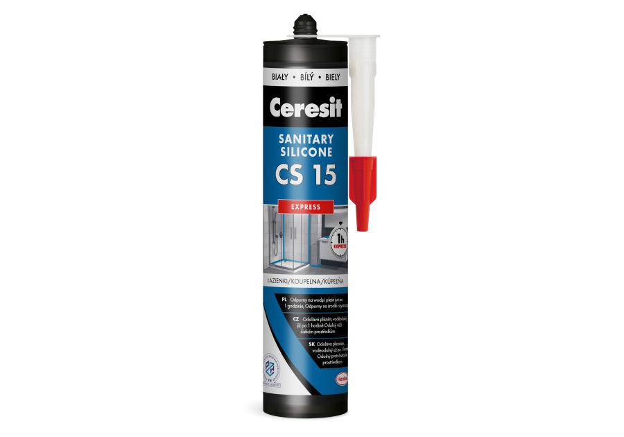 Zdjęcie: Silikon sanitarny CS15 Express biały CERESIT