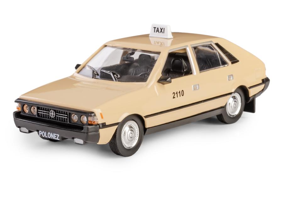 Zdjęcie: Model metalowy Prl Fso Polonez Taxi Fh02A-03-03 11243816 beżowy DAFFI