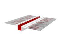 Zdjęcie: Listwa do boniowania PVC z siatką BP11 H2RS L300 biała BELLA PLAST