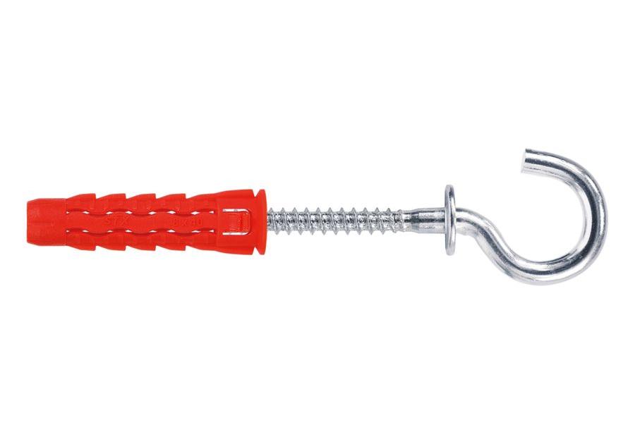 Zdjęcie: Łącznik uniwersalny z hakiem C 6, 30x65 mm WKRĘT-MET