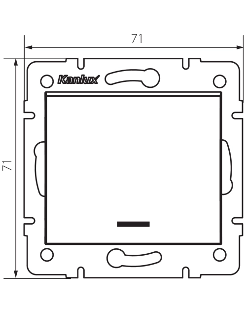 Zdjęcie: Łącznik schodowy LED Logi 02-1140-142 MOWION