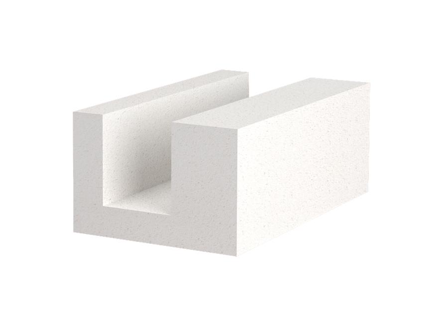 Zdjęcie: Kształtka U Termobet UN24 2.5/500 - 590x240x239 mm BRUK-BET