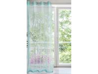 Zdjęcie: Firana gotowa Anika 140x250 cm turkusowy EUROFIRANY