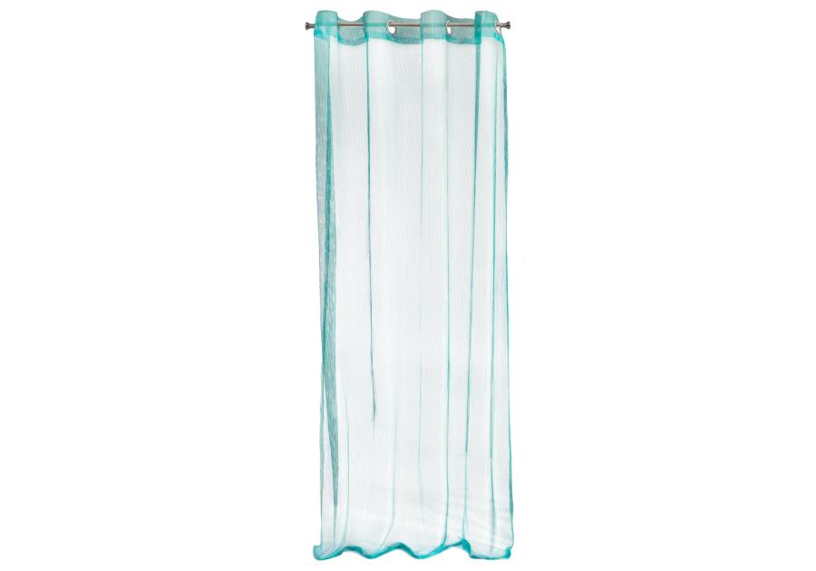 Zdjęcie: Firana gotowa Anika 140x250 cm turkusowy EUROFIRANY
